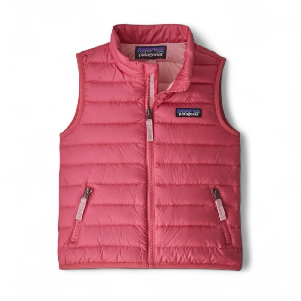 Patagonia Baby Down Sweater Vest in Range Pink Sz 4T